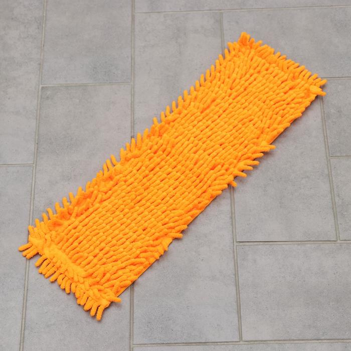 Насадка для плоской швабры Доляна арт. 2803177, 3556949, 49×16 см, микрофибра, МИКС - Фото 1