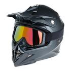 Очки-маска для езды на мототехнике, стекло хамелеон, темно-серые, ОМ-9 - Фото 2