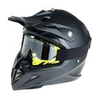 Очки-маска для езды на мототехнике, стекло прозрачное, черный-жёлтые, ОМ-17 - Фото 2