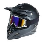 Очки-маска для езды на мототехнике, стекло сине-фиолетовый хамелеон, черно-белые, ОМ-18 - Фото 2