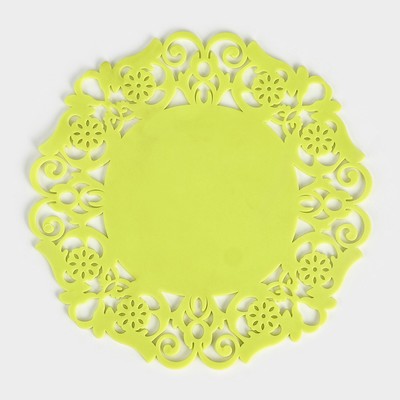 Подставка под горячее «Чаепитие», силикон, 19 см, МИКС