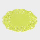 Подставка под горячее «Чаепитие», силикон, 19 см, МИКС - Фото 2