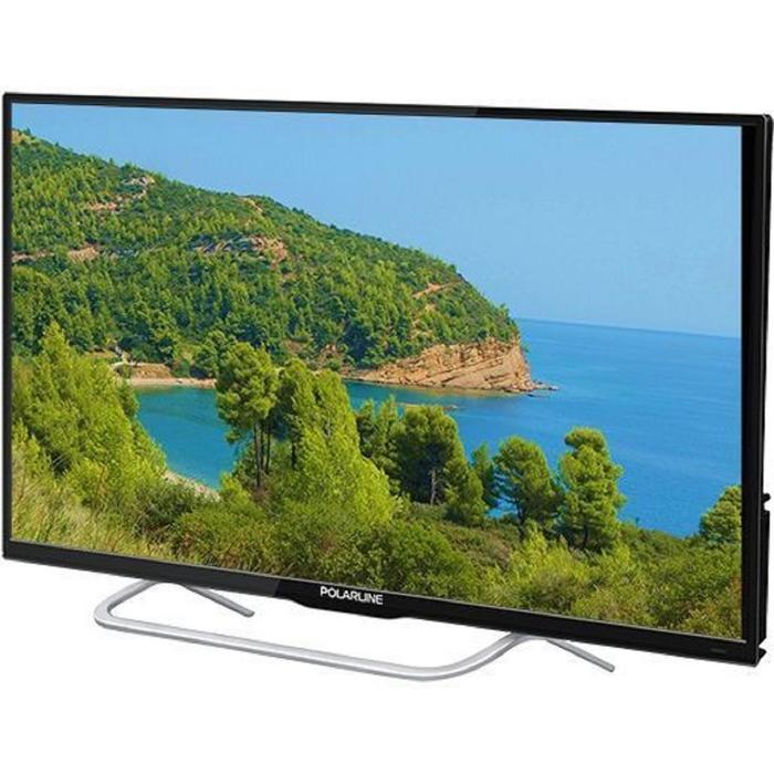 Телевизор PolarLine 43PL51TC, 43", 1920х1080, DVB-T2/C, 3xHDMI, 2xUSB, чёрный - фото 51476645