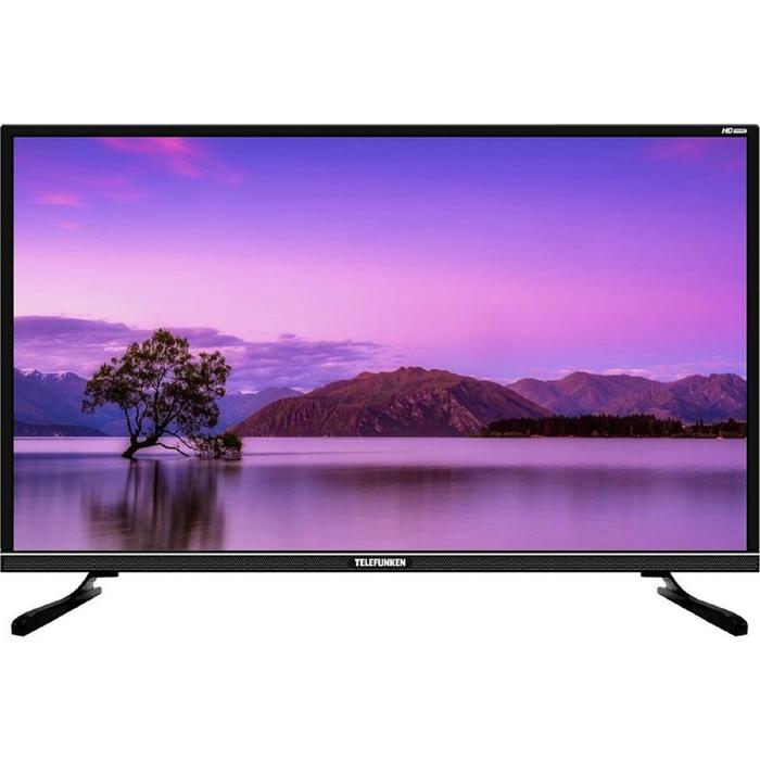 Телевизор Telefunken TF-LED32S78T2, 31,5", 1366х768, DVB-T2, 3xHDMI, 2xUSB, чёрный - Фото 1