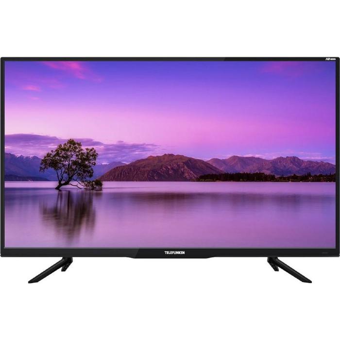 Телевизор Telefunken TF-LED32S79T2, 31,5", 1366х768, DVB-T2, 3xHDMI, 2xUSB, чёрный - Фото 1