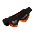 Очки-маска для езды на мототехнике, стекло хамелеон, цвет оранжевый - Фото 4