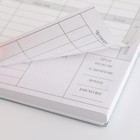 Планинг для записи клиентов А5, 98 листов, на гребне «Работа-МЕЧТА», в твердой обложке с уф-лаком - Фото 6