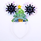 Ободок новогодний карнавальный «Снежинка» - Фото 4