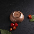 Миска фарфоровая Magistro Garland, 230 мл, d=12 см, цвет коричневый - Фото 5