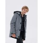 Куртка для мальчика, рост 134 см, цвет серый - Фото 9