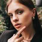 Кольцо «Тонкие нити» сплетение, цвет золото, безразмерное - Фото 2