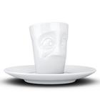 Кофейная чашка с блюдцем Tassen Buffled, 80 мл, цвет белый - Фото 7