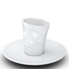 Кофейная чашка с блюдцем Tassen Cheery, 80 мл, цвет белый - Фото 2