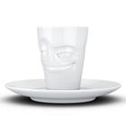 Кофейная чашка с блюдцем Tassen Impish, 80 мл, цвет белый - Фото 8