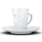 Кофейная чашка с блюдцем Tassen Impish, 80 мл, цвет белый - Фото 9