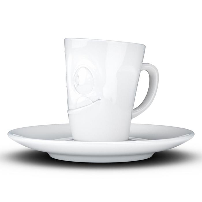 Кофейная чашка с блюдцем Tassen Tasty, 80 мл, цвет белый - фото 1908734963