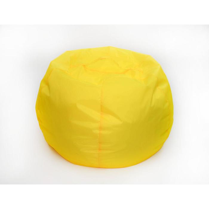 Кресло-мешок «Орбита», размер 45x100 см, цвет жёлтый, оксфорд