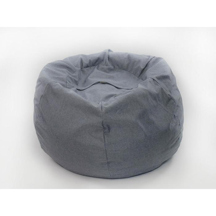Кресло-мешок «Орбита», размер 45x100 см, цвет серый, рогожка