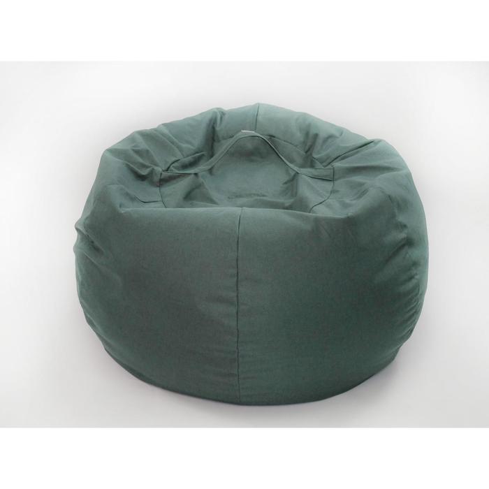 Кресло-мешок «Орбита», размер 45x100 см, цвет малахит, рогожка