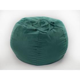 Кресло-мешок «Орбита», размер 45x100 см, цвет изумруд, велюр