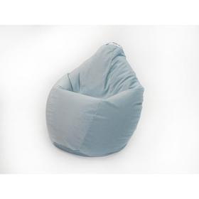 Кресло-мешок «Груша малое», размер 90x70 см, цвет мятный, велюр