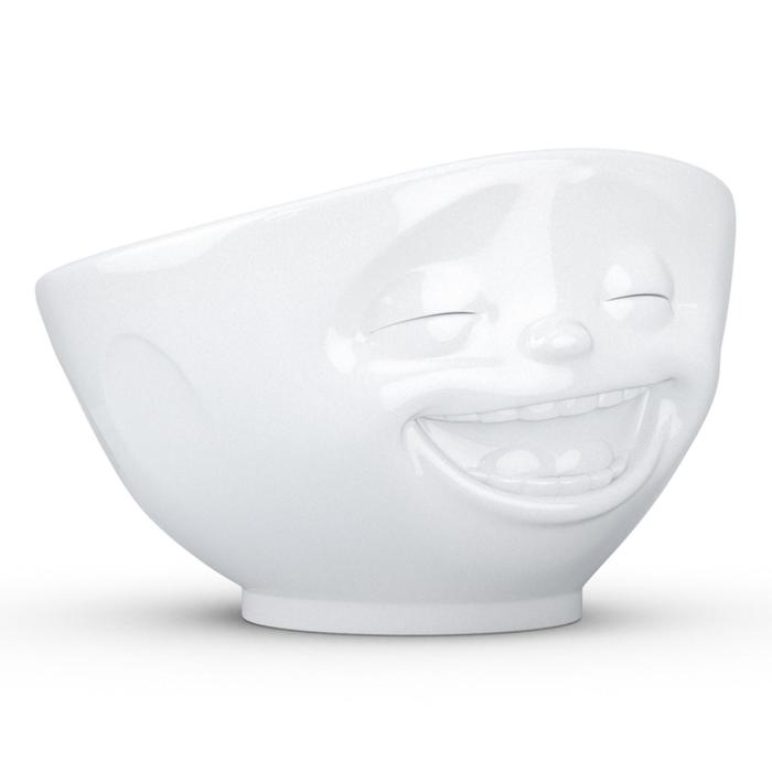 Чаша Tassen Laughing, 1 л, цвет белый - фото 1908735574