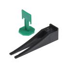 Система выравнивания плитки «ПСВП», 1 л, Зажим 3 мм + Клин (50 шт./50 шт.), ведро 7161852