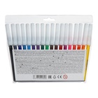 Фломастеры 18 цветов ErichKrause Basic, на водной основе, яркие цвета, вентилируемый колпачок 7294144