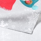 Набор новогодних кухонных полотенец Доляна «Веселого Нового года» 35×60 см-4 штуки, 100% хлопок - Фото 3