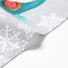 Набор новогодних кухонных полотенец Доляна «Веселого Нового года» 35×60 см-4 штуки, 100% хлопок - Фото 4