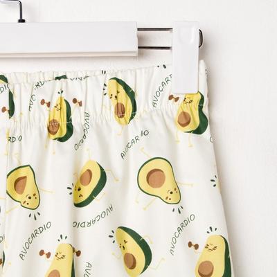 Брюки домашние женские KAFTAN Avocado, размер 44-46, белые