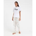 Брюки женские KAFTAN "Unicorn", р. 44-46, белый - фото 22995367