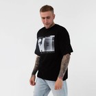 Футболка мужская KAFTAN "Доверие", черный, р. 54 - фото 26310868