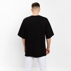 Футболка мужская KAFTAN "Доверие", черный, р. 56 - фото 26341618