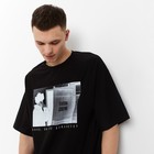 Футболка мужская KAFTAN "Доверие", черный, р. 56 - фото 26341619