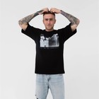 Футболка мужская KAFTAN "Доверие", черный, р. 56 - фото 26341622