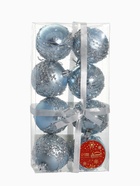 Ёлочные игрушки «Ночная вьюга», шары новогодние, d=6 см, набор 8 шт. - Фото 7
