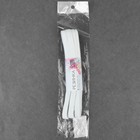 Резинка вязаная, 10 мм, 10±0.5 м, белая - Фото 3