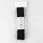 Резинка вязаная, 20 мм, 10±0.5 м, чёрная - Фото 4