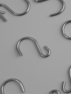 Крючок для штор, 25×39 мм, 10 шт., цвет серебряный - Фото 2