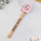 Лопатка силиконовая «Приятного аппетита», 21.9×41.9 см - Фото 2