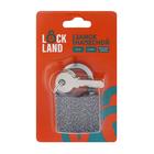 Замок навесной LOCKLAND, с влагозащитной дужкой, 32 мм - Фото 3