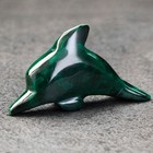 Сувенир "Дельфин", натуральный малахит - фото 9338080