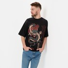 Футболка KAFTAN "Dragon", черный, р. 46 - фото 809297897