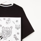 Футболка KAFTAN "Warrior", черный, р. 52 - фото 26310888