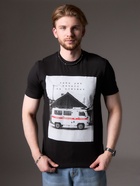 Футболка KAFTAN «Помощь», размер 48, чёрная - Фото 1