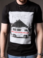 Футболка мужская KAFTAN «Помощь», размер 56, чёрная - Фото 5