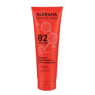 Бальзам для волос «Алерана», Pharma Care, формула кератинового восстановления, 260 мл