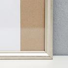 Фоторамка для фото 40×40 см Netsai, пластик под состаренное серебро, (пластиковый экран ) 7109127