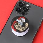 Попсокет "Санта" , диам.4 см - Фото 2